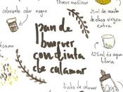 hamburguesas negro (con tinta calamar)