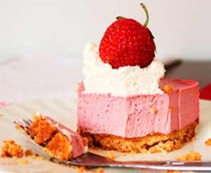 CHEESECAKE DE FRESA