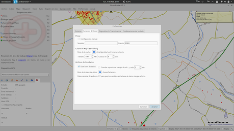 GPS PARA SERES HUMANOS Y IX. EL ADMINISTRADOR DE DATOS DE QLANDKARTE GT