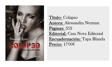 Reseña: Colapso - Alessandra Neymar (Bajo el cielo púrpura de Roma 3)
