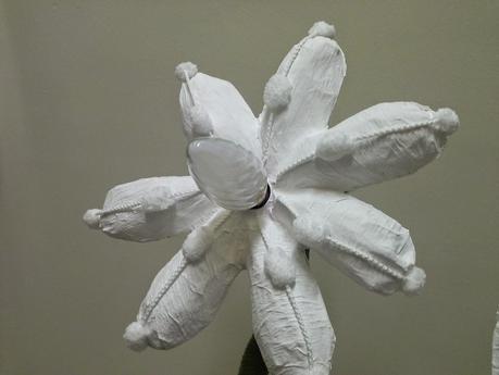 Lámpara de flores de papel Lámpara de flores de papel