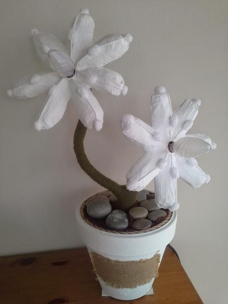 Lámpara de flores de papel Lámpara de flores de papel