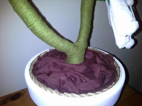 Lámpara de flores de papel Lámpara de flores de papel