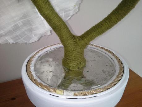 Lámpara de flores de papel Lámpara de flores de papel