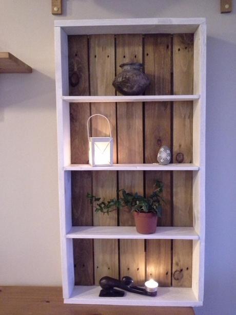 Baldas hechas a partir de un palé Baldas hechas a partir de un palé