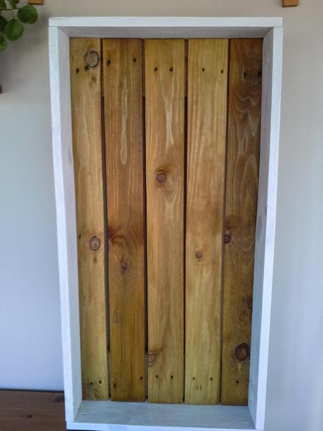 Baldas hechas a partir de un palé Baldas hechas a partir de un palé