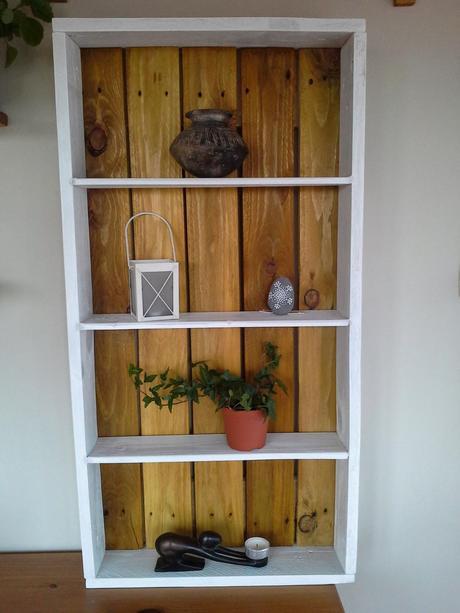 Baldas hechas a partir de un palé Baldas hechas a partir de un palé