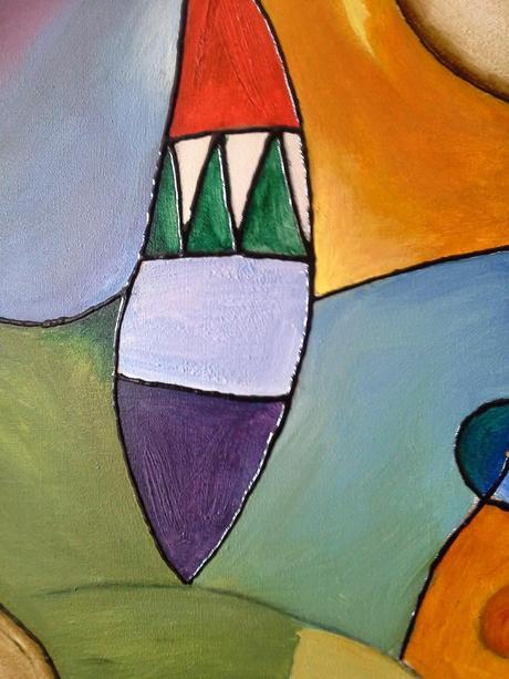 Cuadro en acrílico de Eric Waugh