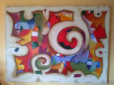 Cuadro en acrílico de Eric Waugh