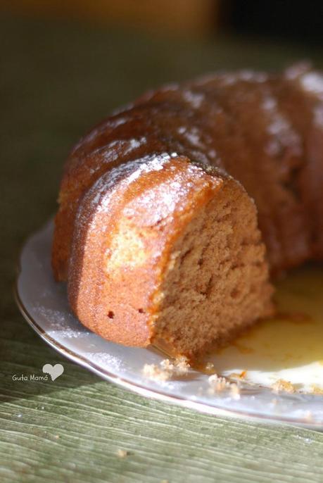 bizcocho de naranja y canela gutamama