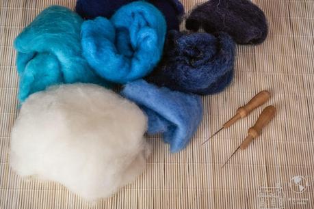 lana cardada agujas abatanar