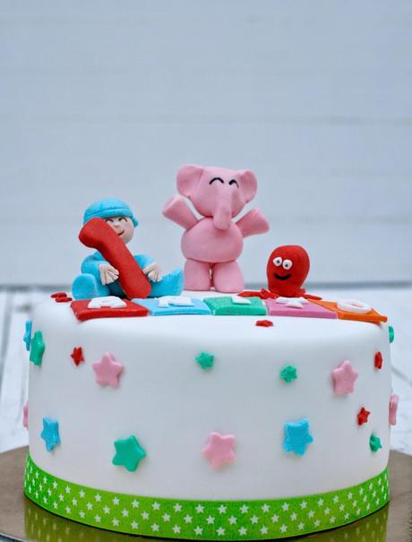 Tutorial tarta Pocoyo