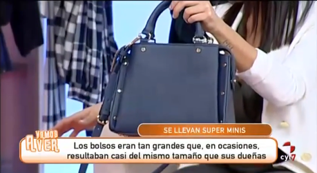 Tendencia cuadros y mini bags