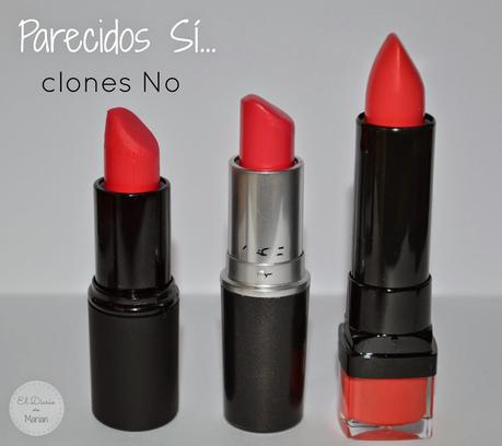 Parecidos Sí clones No