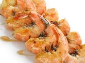 Brochettes Camarones