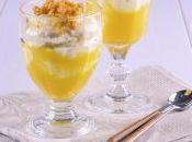 Copa mousse chocolate blanco mango