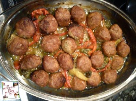 ALBÓNDIGAS AL HORNO DE MI AMIGA CAROL