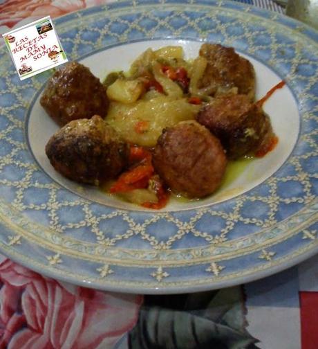ALBÓNDIGAS AL HORNO DE MI AMIGA CAROL
