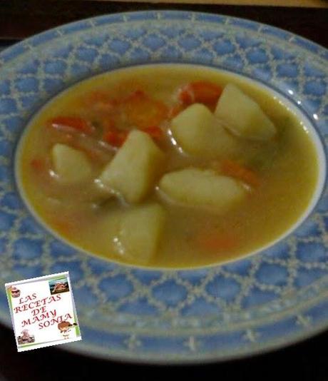 SOPA DE VERDURAS DE MI AMIGA CAROL
