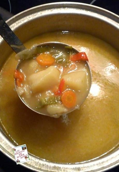 SOPA DE VERDURAS DE MI AMIGA CAROL