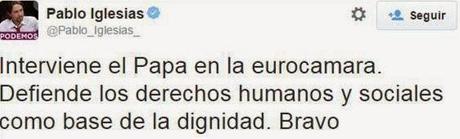 Las trincheras del Papa