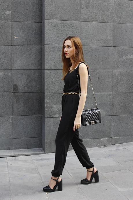 BLACK JUMPSUIT #ELITE99