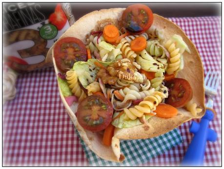 CESTITAS CON ENSALADA DE PASTA