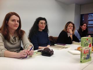 Encuentro con María Jeunet Encuentro con blogueras María Jeunet