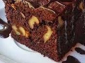 Brownie chocolate nueces microondas