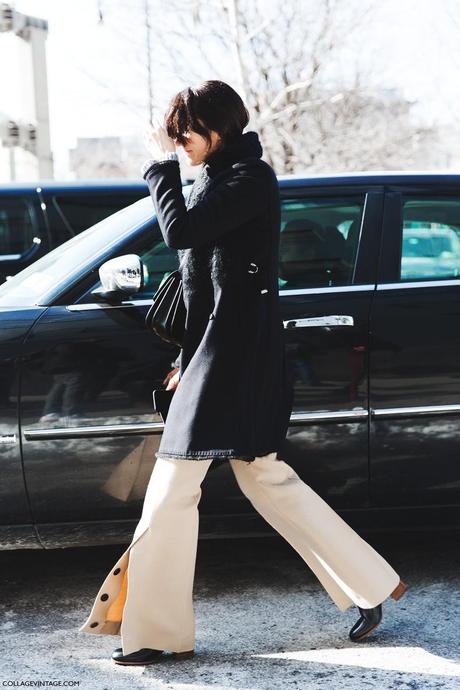 New_York_Fashion_Week-Fall_Winter_2015-Street_Style-NYFW-Flared_Trousers-