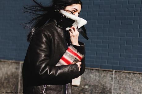New_York_Fashion_Week-Fall_Winter_2015-Street_Style-NYFW-Aviator_Coat-Caroline_Issa-