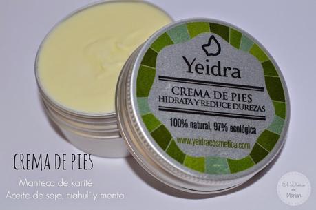 Cosmética ecológica, natural y Andaluza: Yeidra