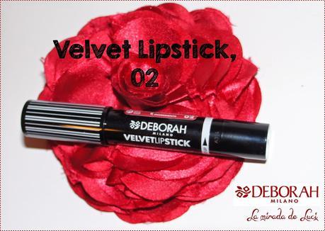 DEBORAH MILANO, Velvet Lipstick, 02