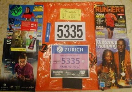 Bolsa del Corredor de la Maratón Sevilla 2015