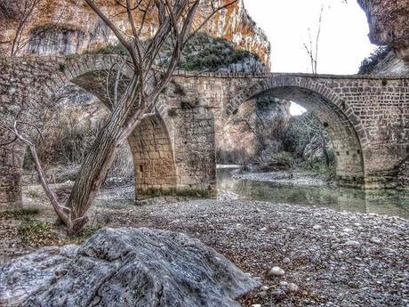 Puente de Villacantal, Sierra de Guara (Huesca)