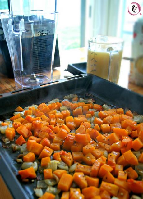 Crema de calabaza asada