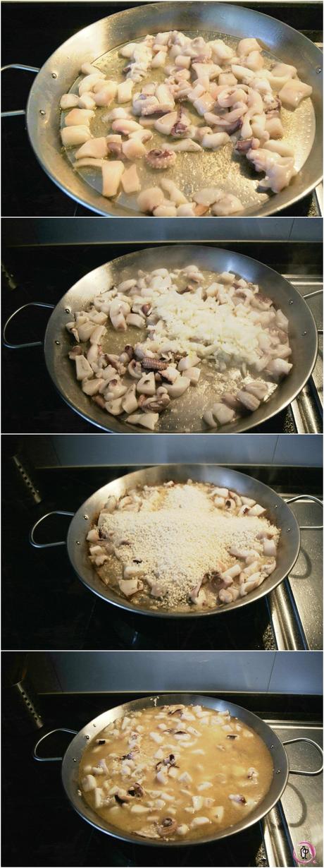 Arroz negro con sepia