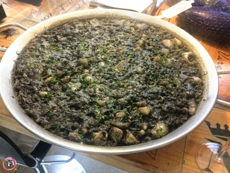 Arroz negro con sepia