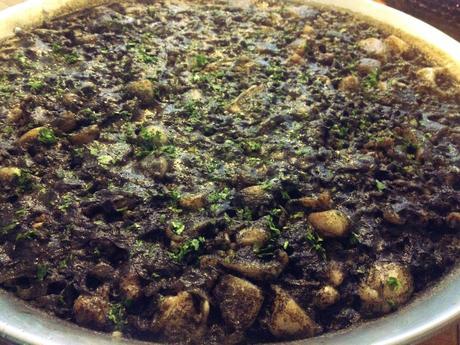 Arroz negro con sepia