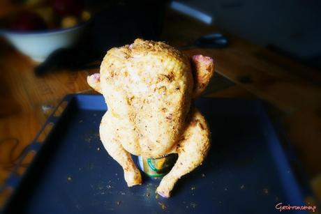 Pollo entero asado