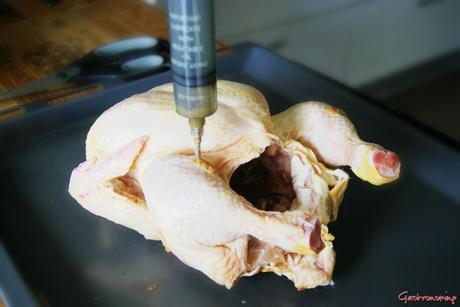 Pollo entero asado