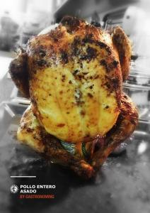 Pollo entero asado