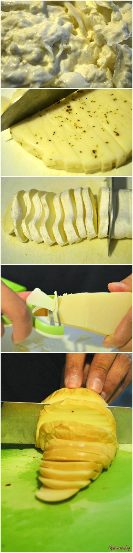 Pizza blanca 6 quesos