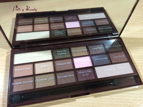 Paleta I Heart Chocolate de I Heart Makeup