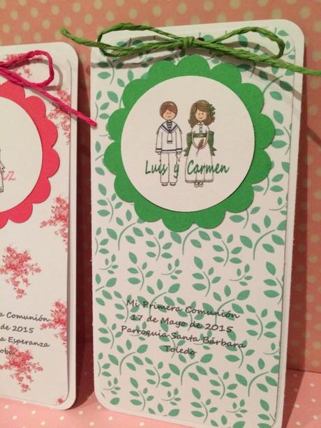 Recordatorios Comunión 2015