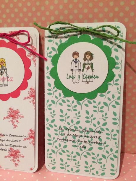 Recordatorios Comunión 2015