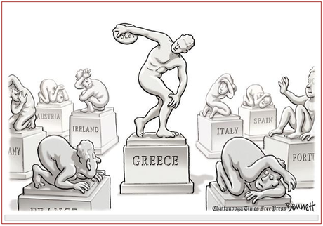 Grecia se enfrenta a la Troika.