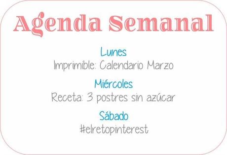 Agenda Semanal 23/02 - 1/03