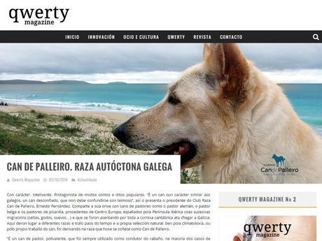 QWERTY MAGAZINE apoyando al Can de Palleiro QWERTY MAGAZINE apoyando al Can de Palleiro