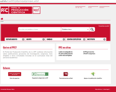 Guía de expertos de la Universitat Pompeu Fabra